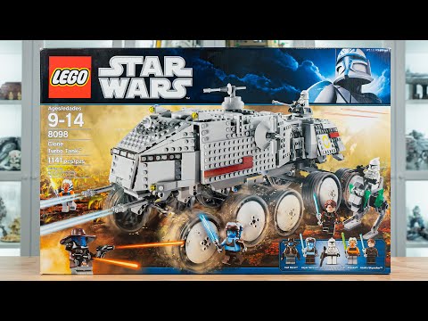 LEGO Star Wars 8098 CLONE TURBO TANK Review! (2010)