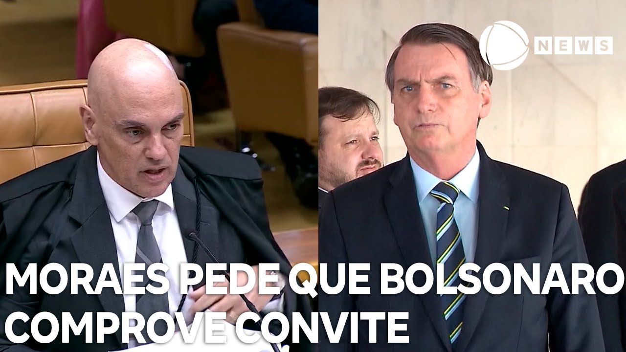 Moraes determina que Bolsonaro comprove convite para posse de Donald Trump