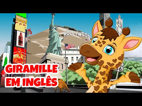 Giramille em Inglês Bilíngue | Desenho Animado Musical