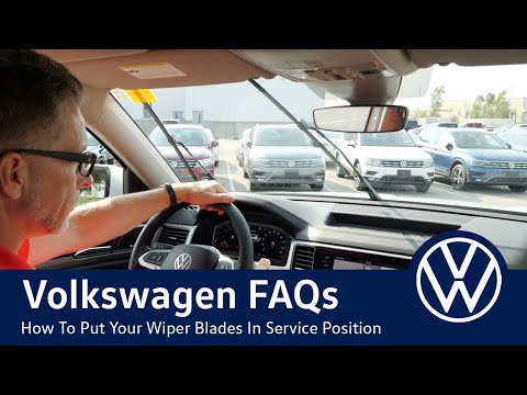 Leavens VW FAQ - How To Put Your Wiper Blades In Service Position