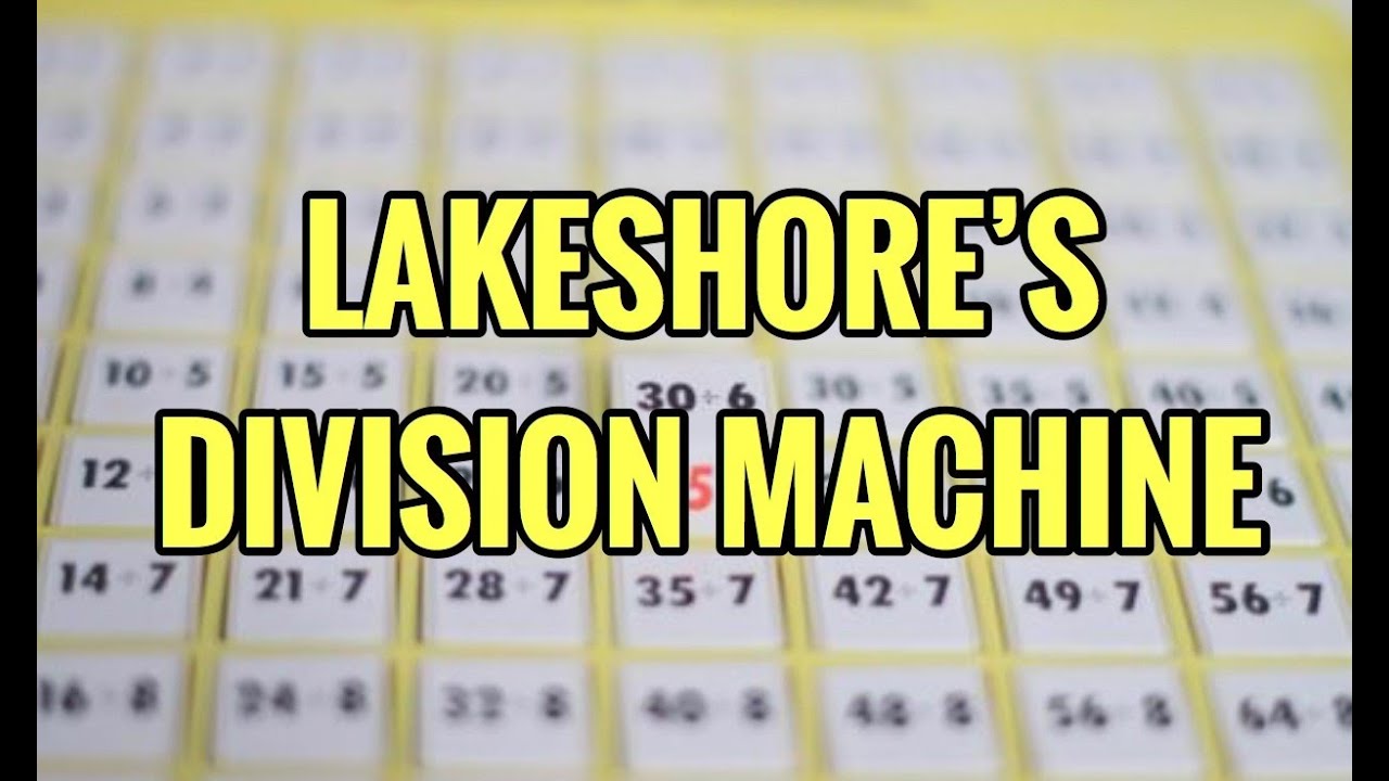 4K LAKESHORE'S DIVISION MACHINE