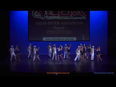 SALSA SHOW @ The LDA BALL 2013 - Salsa Int/Adv