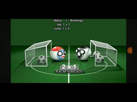 jogos da volta das oitavas de final da copa do Brasil!!!(animação em teamballs 3D)