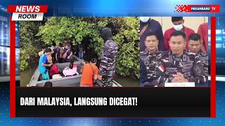 TNI AL Gagalkan Penyelundupan 16 Orang Dari Malaysia