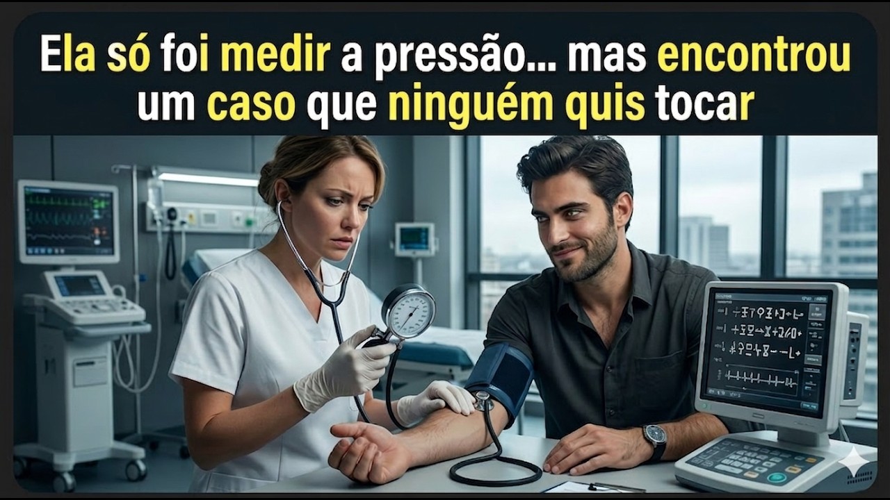 Medir a PRESSÃO era seu TRABALHO, trocar as FRALDAS NÃO estava no CONTRATO