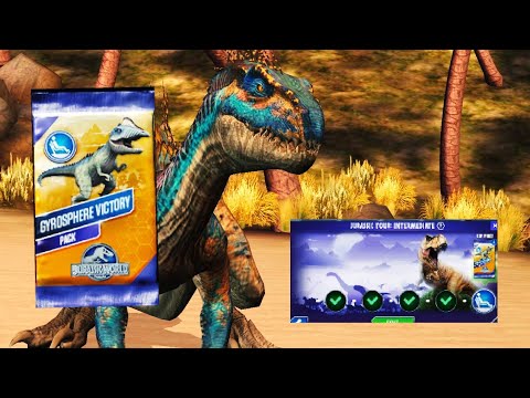 GYROSPHERE: JURASSIC TOUR AND GYROSPHERE VICTORY PACK|| Jurassic World The Game