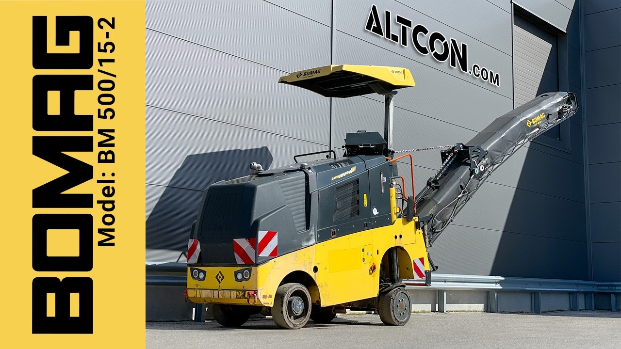 Used BOMAG BM 500/15-2 COLD MILLING MACHINE for Sale | 2017 | Worldwide shipping