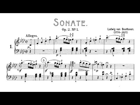 Beethoven Sonata No.1 - Paul Barton, FEURICH piano