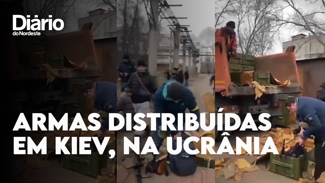 Imagem da notícia: 18 mil armas de fogo são distribuídas em Kiev para atuação em conflito com Rússia