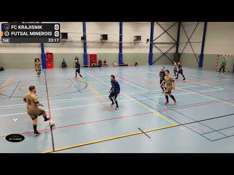 Highlights FC KRAJISNIK vs FUTSAL MINEROIS