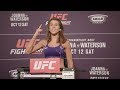UFC Tampa: Weigh-in