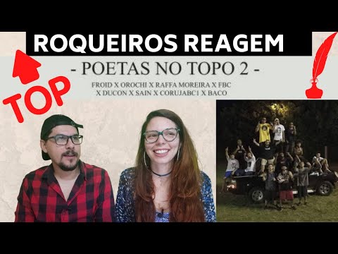 Rockeiros reagem a Poeta no Topo 2 - Pineapple StormTV - Respetáculo Vida Sem Trilhos react VST
