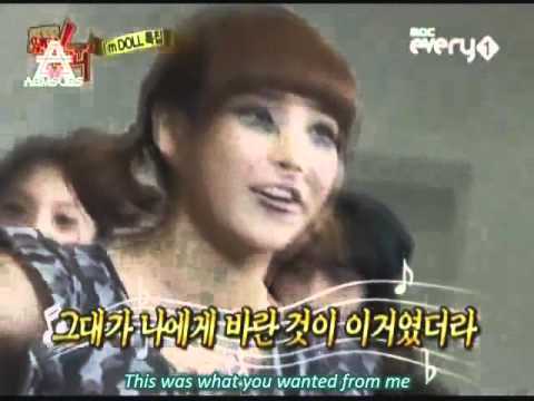 IU sing Oh yeah with MBLAQ