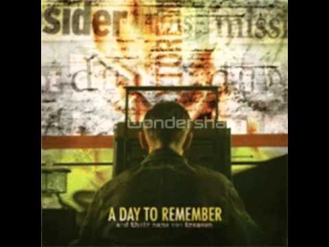 And Their Name Was Treason Full Album -  A Day To Remember