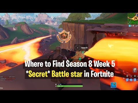 Where to Find Season 8 Week 5 Secret Battle Star