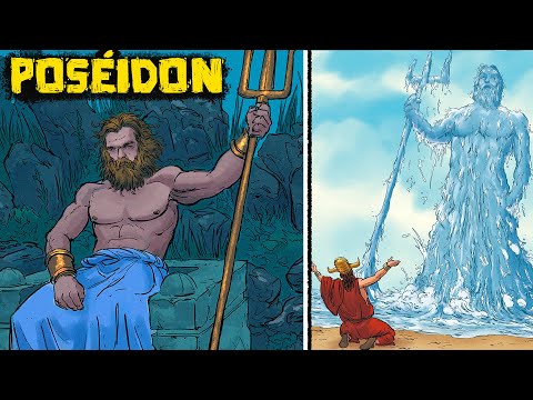 Poseidon: The Mighty God of the Seas - Greek Mythology - History and Mythology in Comics