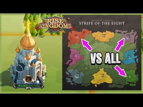 The Beginning 4 vs 10 KvK  | Rise of Kingdoms