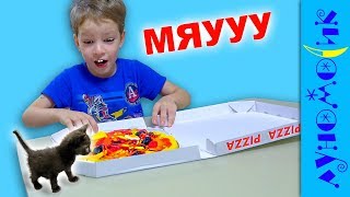 Света и Богдан СПАСАЮТ КОТЕНКА от голода! Видео для детей
