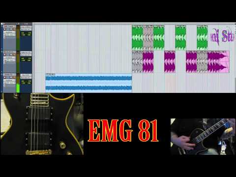 EMG 81 vs. Seymour Duncan Blackout AHB-1 - In a Mix - Head To Head