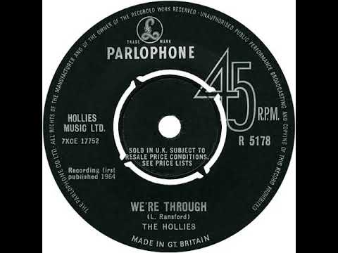 UK New Entry 1964 (204) The Hollies - We're Through