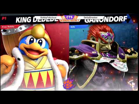 Clocktower Smash 54 - WQ - BobbyFabulous (King Dedede) vs. Deltabreaker (Ganondorf) - SSBU