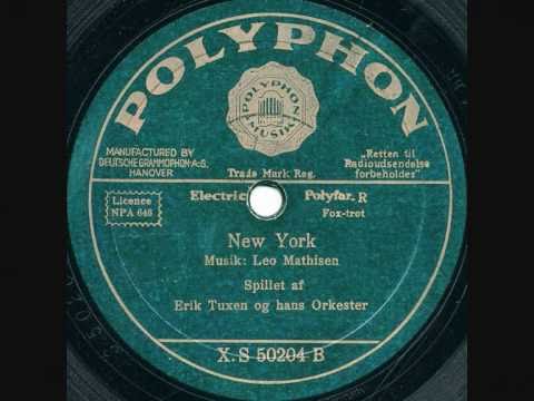 Erik Tuxen & his Orchestra - New York - 1933