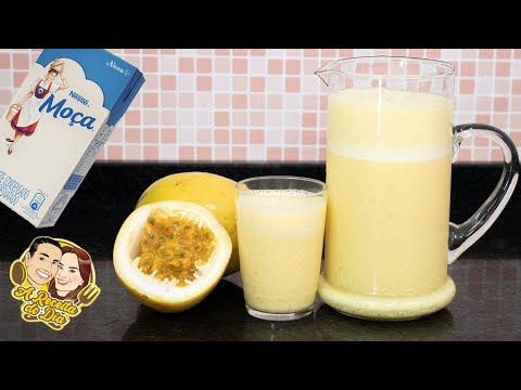 HOW TO MAKE CREAMY PASSION FRUIT JUICE | EASY RECIPE