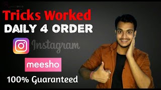 Tricks Worked Get Order From Instagram For Reselling Product | Meesho Tricks | Grow Online Business