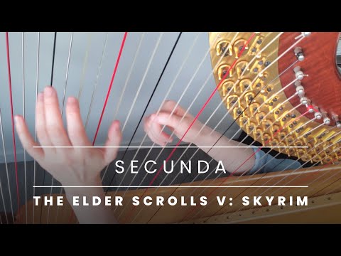 The Elder Scrolls V - Skyrim: Secunda (Harp Cover) + Harp Sheet Music