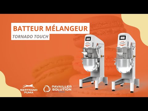 video 1, Batteur mélangeur TORNADO TOUCH 40 L