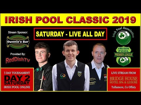 IRISH POOL CLASSIC 2019 - (SATURDAY) Ireland's Eightball Tour - Bridge House Hotel, Tullamore