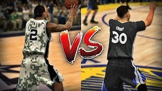 Stephen Curry vs Kawhi Leonard - Half Court Challenge