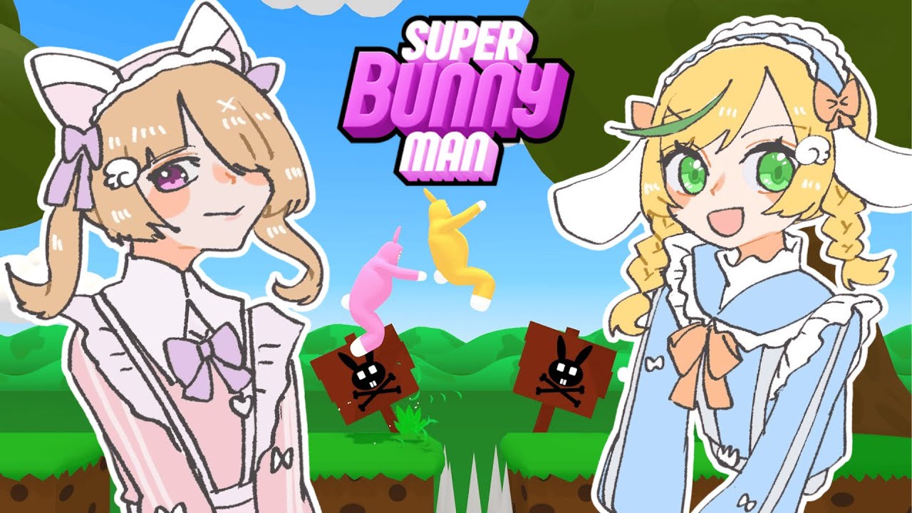 【Super Bunny Man】あのうさぎが再び…！【ノピ・テュルーペ/音子・エネルジコ/てらめたる学園】