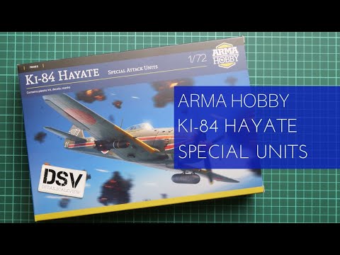 Arma Hobby 1/72 Nakajima Ki-84 Hayate (70053) Review