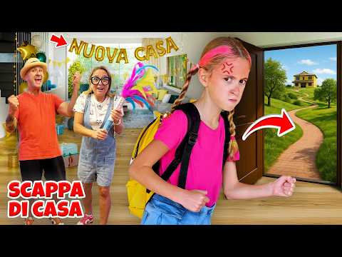 GIORGIA SCAPPA PERCHÉ SCOPRE CHE PAPÀ SALVO E MAMMA CINZIA VOGLIONO CAMBIARE CASA PER SEMPRE!