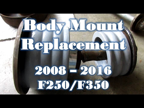 F250/F350 Body Mount Replacement with 2 Problem Areas Resolved (Read Description)