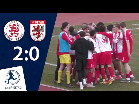 5. Sieg in Folge | KSV Hessen Kassel - FC Gießen | 23. Spieltag RLSW