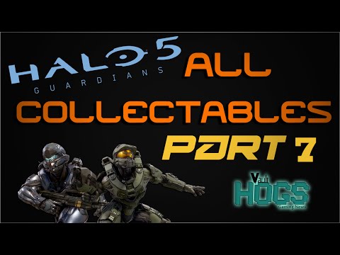 Halo 5 Guardians All Collectibles - All Skulls and Intel Locations Mission 7 Reunion