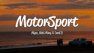 Migos - MotorSport (Lyrics) ft. Cardi B, Nicki Minaj