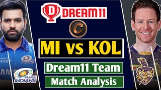 MI vs KKR Dream11 Team Prediction Today, Today IPL Match Dream11 Team, Cricstars