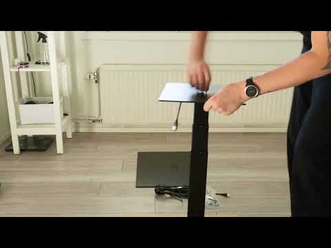 Unboxing: Selka Electric standing table Electro XL Black