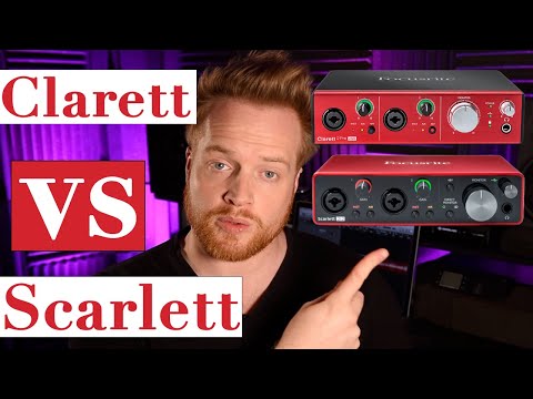 FOCUSRITE AUDIO INTERFACE SHOOTOUT: Scarlett vs Clarett Preamps & Converters
