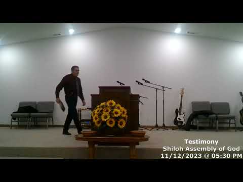 Shiloh Assembly of God 11-12-2023 05:30 PM Sunday Night Worship Service