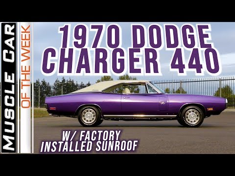 1970 Dodge Charger 440 6-Pack Sunroof - Muscle Car Of The Week Video Episode 345