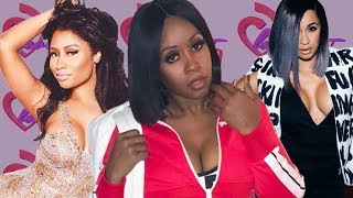 The Barbs &amp; Bardi Gang Go Crazy After Remy Ma Says It Was “Corny” How Nicki &amp; Cardi Ended Their Beef