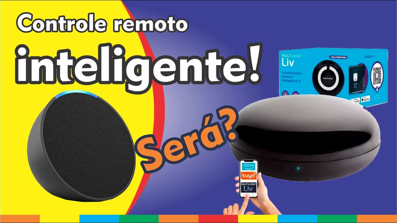 Controle remoto inteligente! Será? Um único dispositivo para controlar todos os seus eletrônicos
