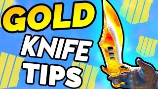 HOW TO GET GOLD CAMO COMBAT KNIFE IN BLACK OPS 4 (THE EASY WAY)