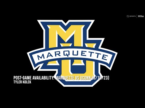 Post-game Availability: Tyler Kolek (Marquette vs UConn) | 3/10/23