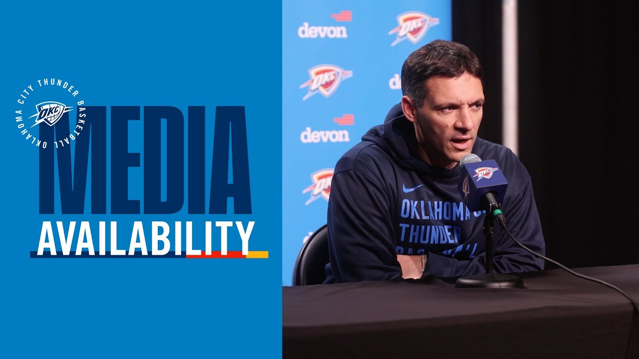 Mark Daigneault on the Thunder's 4th Consecutive Clutch Game Win | Postgame Media | December 2, 2025