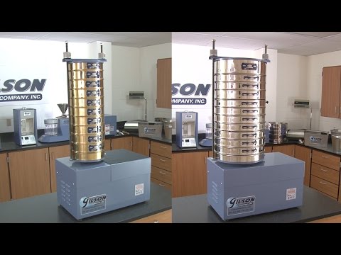 Gilson Tapping 8in and 12in Sieve Shaker (SS-8R, SS-12R)